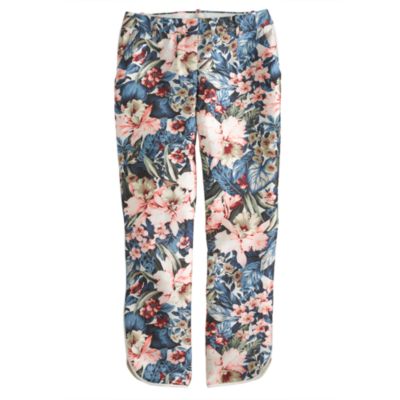 Collection caf&eacute; capri in mai tai floral