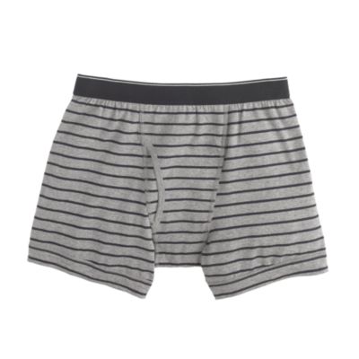 Knit boxer briefs in stripe