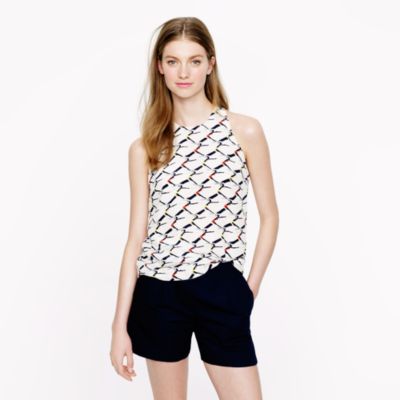 Water-ski girls silk tank