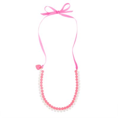 Girls' seaglass & soap bubbles necklace