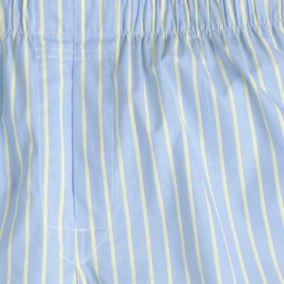 boxers in cool river stripe