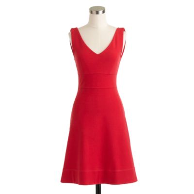 A-line ponte dress