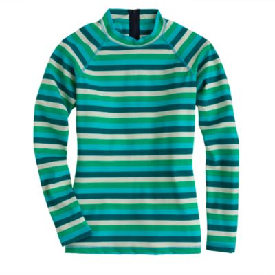 Caribbean stripe rash guard