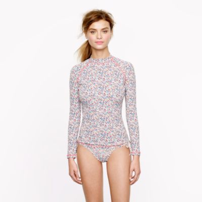 Liberty rash guard in Phoebe floral