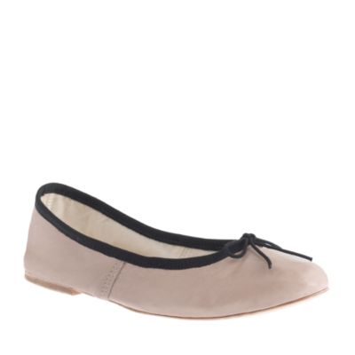 E. Porselli for J.Crew leather ballet flats