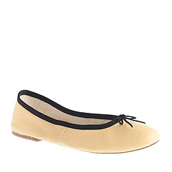 E. Porselli for J.Crew leather ballet flats