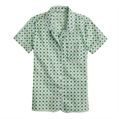 Frost foulard short-sleeve shirt