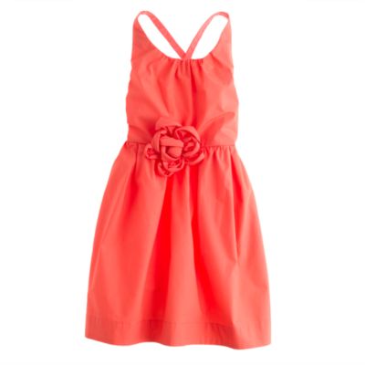 Girls' crisscross sundress