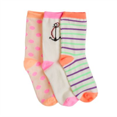 Girls' trouser socks