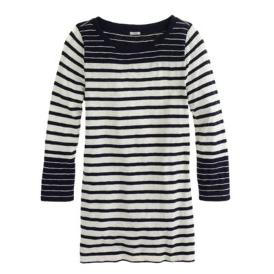 Painter tee in colorblock stripe
