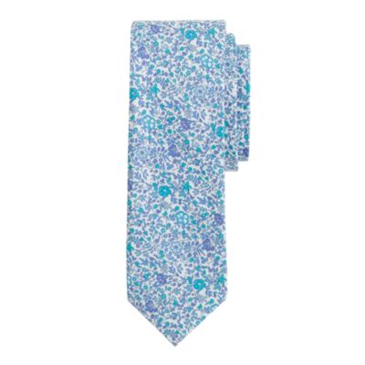 Liberty tie in summer morning floral