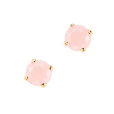 Translucent stone earrings