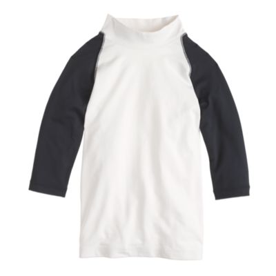 Boys' baseball rash guard