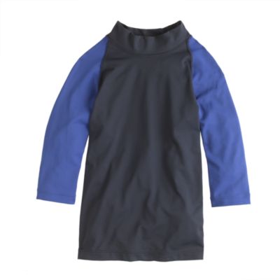 Boys' baseball rash guard