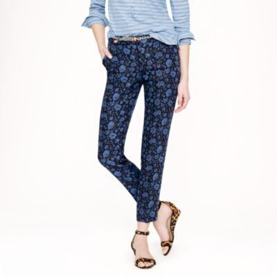 Collection Caf&eacute; capri in indigo floral