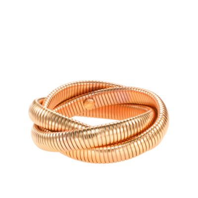 Golden twist bracelet