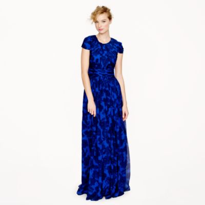 Collection Dauphine gown in watercolor floral