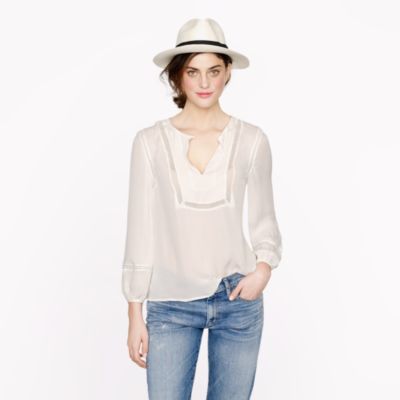 Collection lace-trim top