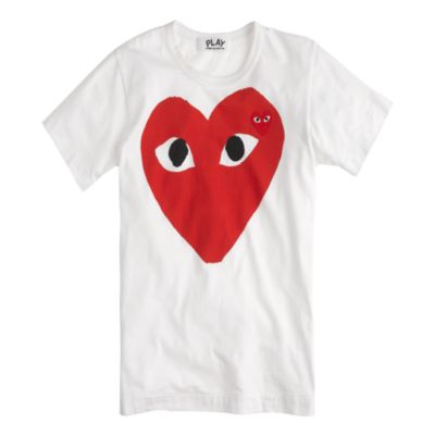 Comme des Gar�ons&reg; red heart tee