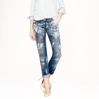 Pre-order Collection painted vintage straight jean