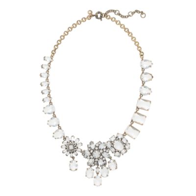 Crystal collage necklace