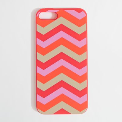 Factory chevron stripe case for iPhone 5