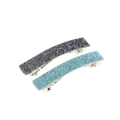Girls' glitter barrette two-pack