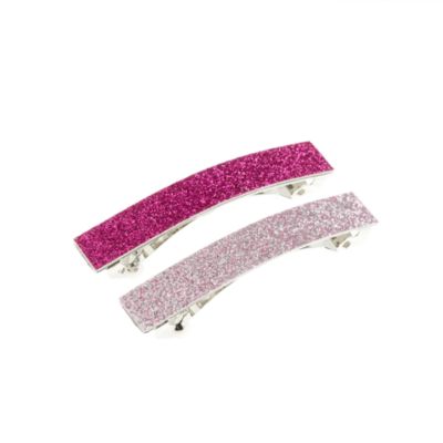 Girls' glitter barrette two-pack