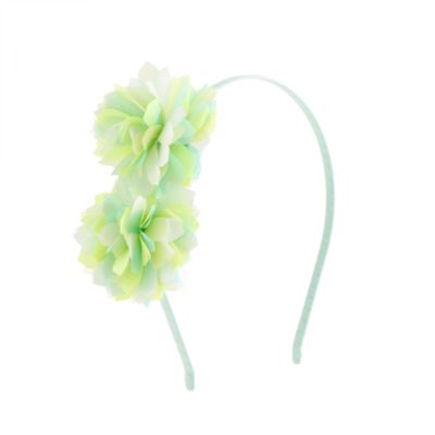 Girls' flutter flower headband