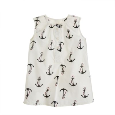 Baby tunic in candy anchors