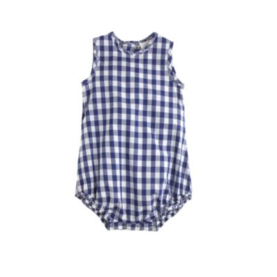 Baby one-piece in gingham