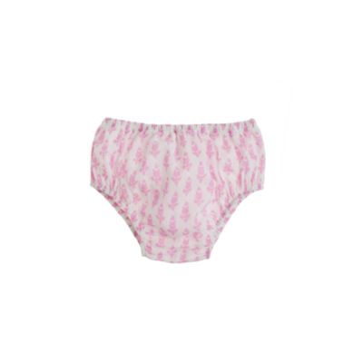 Baby bloomers in thistle print