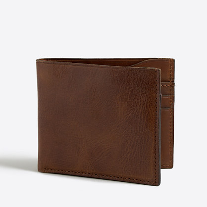 Factory leather billfold wallet