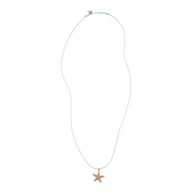 Girls' golden charm necklace