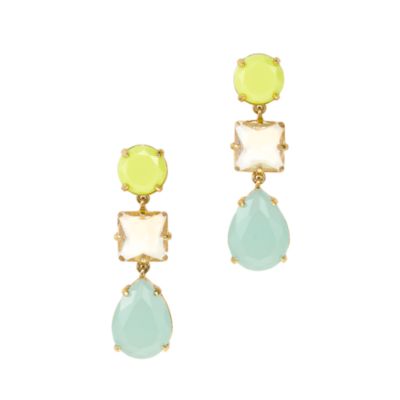 Neon drop earrings