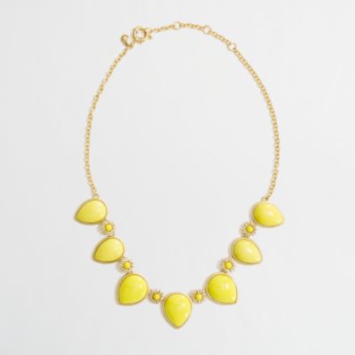 Factory reverse teardrop necklace