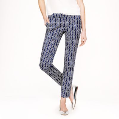Caf&eacute; capri in rope print