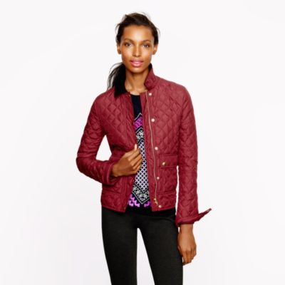 Quilted tack jacket