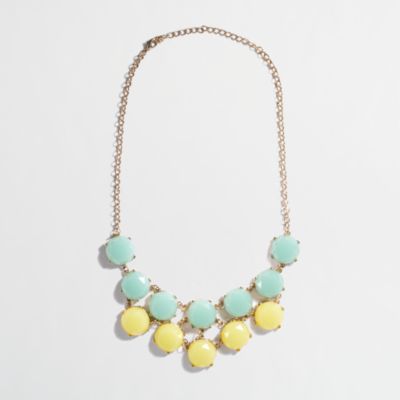 Factory tiered stone necklace