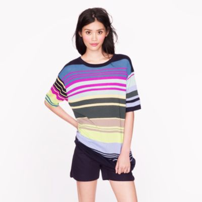 The Elder Statesman&reg; for J.Crew cashmere ultra-stripe tee