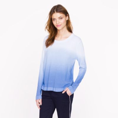 Pre-order The Elder Statesman&reg; for J.Crew blurred cashmere crewneck sweater