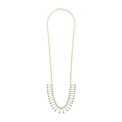Seaside fringe necklace