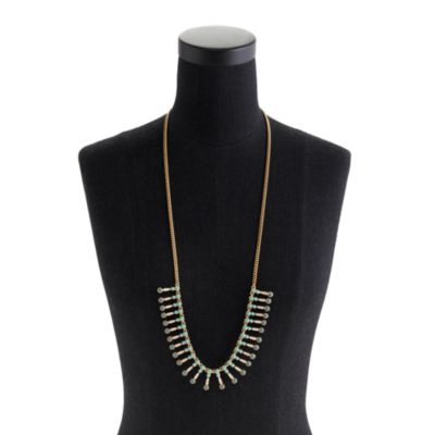 Seaside fringe necklace