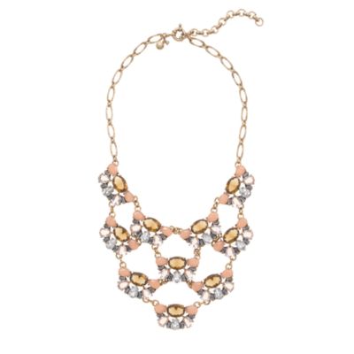 Tiered stone necklace