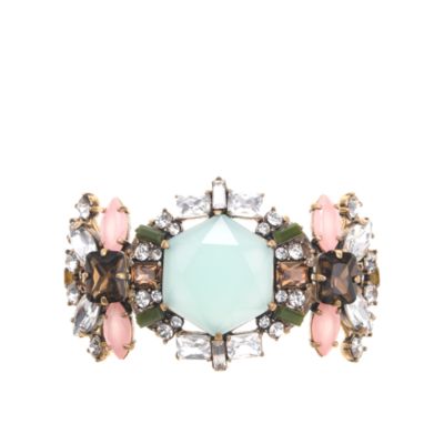 Crystal compilation bracelet