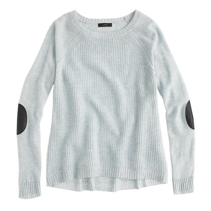 Elbow-patch sweater