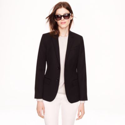 Women's Ludlow blazer in wool gabardine