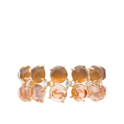 Stone rows bracelet