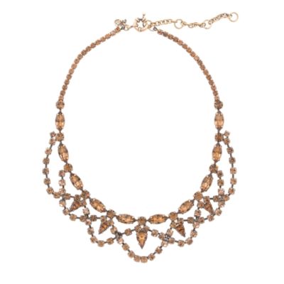 Lace stone necklace
