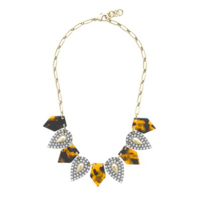 Lulu Frost for J.Crew crystal kite necklace